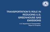 U.S. Department of Transportation Report to Congress