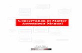 Conservation of Matter Assessment Manual - George Washington