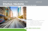 GTHA Urban Freight Action Plan Status Update - Metrolinx