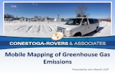 Mobile Mapping of Greenhouse Gas Emissions