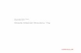 Oracle Internet Directory 11g R1 - Oracle | Hardware and