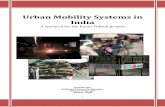 Urban Mobility Systems in India