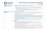 Best Practice and Guidance 2020-2021