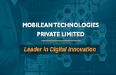 MOBILEON TECHNOLOGIES PRIVATE LIMITED