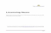 Licensing News - Westminster