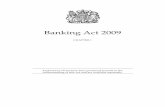Banking Act 2009 - legislation