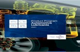 Product Program Automotive Lubricants 2021