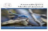 ISSN: 2279-3771 Anuradhapura Medical Journal