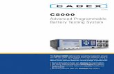 C8000 Brochure - Cadex Electronics