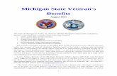 Michigan State Veteran's Benefits