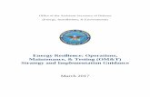 Energy Resilience: Operations, Maintenance, & Testing (OM ...