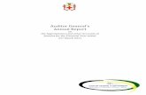 Auditor Generals Annual Report