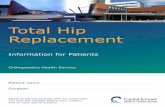 Total Hip Replacement - CCDHB