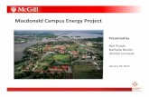 Macdonald Campus Project - McGill University
