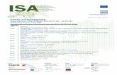 PROJECT VS-2018-0458 ISA FINAL CONFERENCE