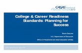 College & Career Readiness Standards: Planning for Success