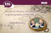 Academic literacy resources for History and Geography in ...