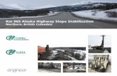 Km 965 Alaska Highway Slope Stabilization - Canadian Consulting