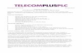 Telecom Plus PLC Final Results for the year ended 31 March ...