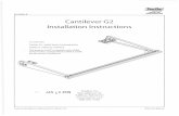 Cantilever G2 Installation Instructions