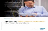 Integrating SAP Concur Solutions Into Your Ecosystem