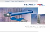 Electrical Oil Pre-heaters - FUNKE