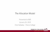 Allocation Model Presentation - SBCTC