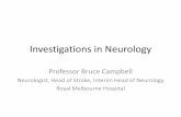 Investigations in Neurology