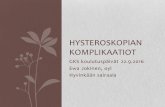 Hysteroskopian komplikaatiot - GKS