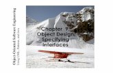 Chapter 9, Object Design: va Specifying Interfaces