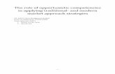 The role of opportunistic competenci es in applying ...