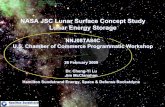 NASA JSC Lunar Surface Concept Study Lunar Energy Storage