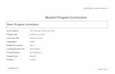 Student Program Curriculum - STARTALK