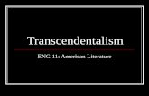 Transcendentalism - Redlands Unified School District