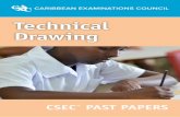 CSEC® Technical Drawing Past Papers - CXC