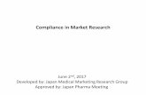 Compliance in Market Research
