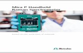 Mira P Handheld Raman Spectrometer - DKSH