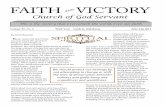 This is the victory that overcometh the world, even our faith