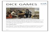 DICE GAMES FOR DISTANCE EDUCATION GPPS DICE GAMES