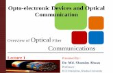 Overview of Optical Fiber Communications