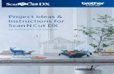 Project Ideas & Instructions for ScanNCut DX