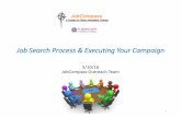 Job Search Process & Executing Your Campaign