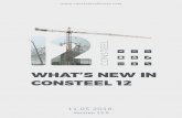 WHAT’S NEW IN CONSTE E L 1 2 - Unique design software ...