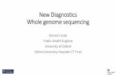 New Diagnostics Whole genome sequencing