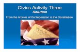 Civics Activity Three