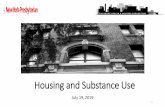 Housing and Substance Use - nyp.org