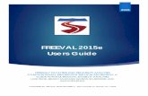 FREEVAL 2015e Users Guide