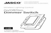 Wireless Lighting Control On/Off/Dim Dimmer Switch - Verizon