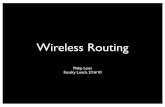 Wireless Routing - Stanford University