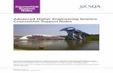 Advanced Higher Engineering Science Course/Unit Support Notes
